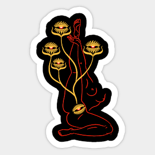 pussy wisdom lll Sticker